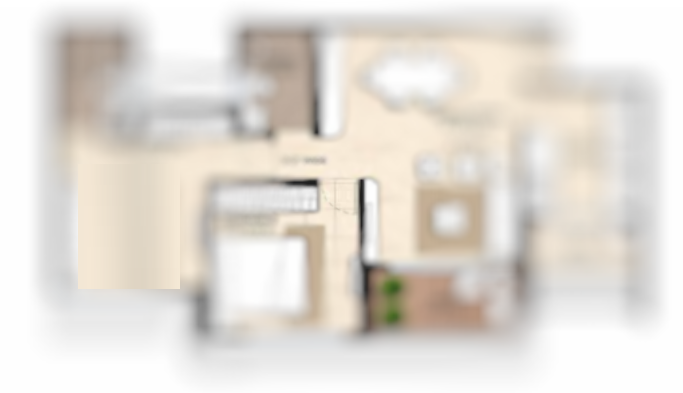 Sunteck Project Andheri east 1BHK Plan