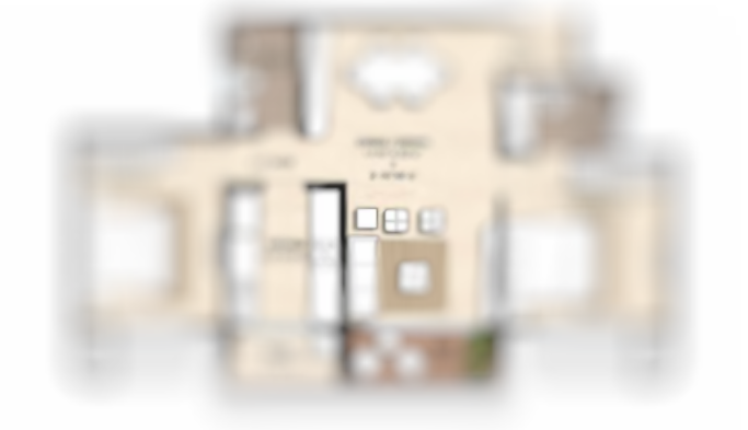 Sunteck Andheri East 2BHK Floor Plan